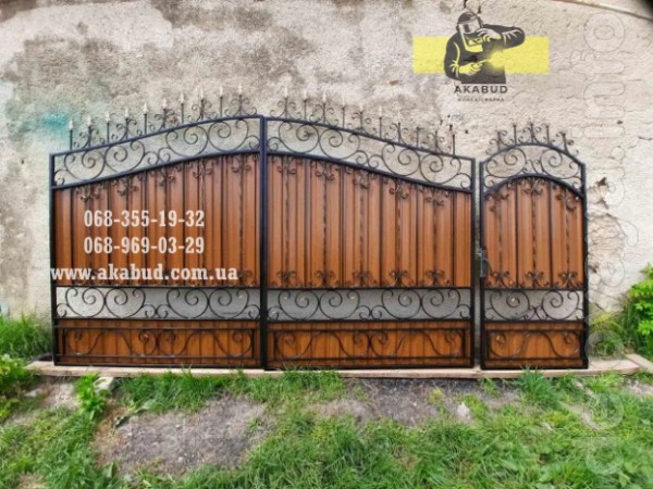 Изготовление ворот, калиток в Кривом Роге и по всей Украине: металлич